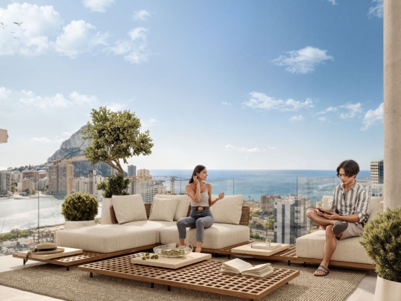 Penthouse for sale in Calpe
